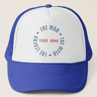 Casquette Légende de mythe d'homme personnalisable