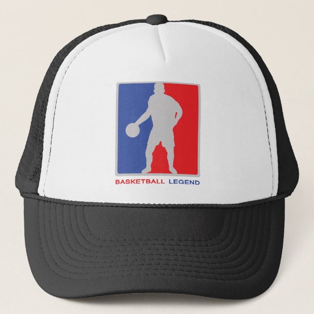 Casquette légende du basket-ball (Devant)