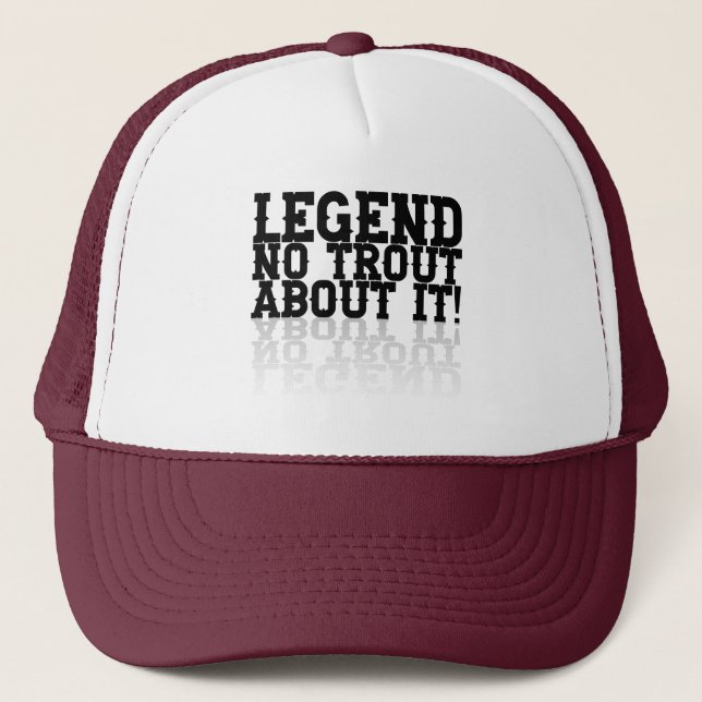 Casquette Légende, "pas de doute" (Devant)