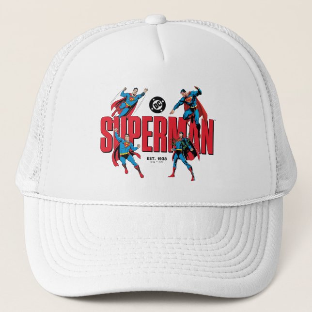 Casquette Légendes de Superman pour toujours Graphique (Devant)