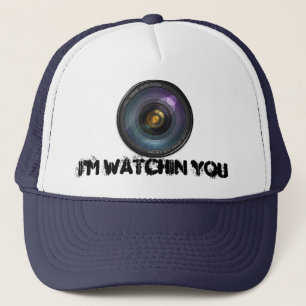 Casquette Lentille de caméra amusante ronde