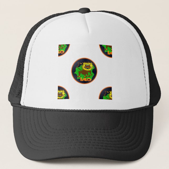 Casquette leo zodiaque (Devant)