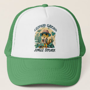 Casquette Leopard Gecko Jungle Explorer : Aventure sauvage
