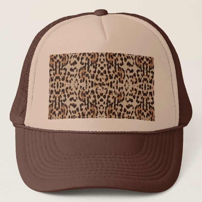 Casquette Leopard Spots Motif Thunder_Cove (Devant)