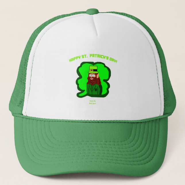 Casquette Leprechaun Chapeau de camionnette magique (Devant)