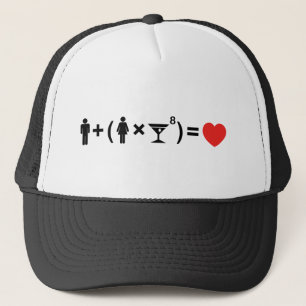 Casquette L'équation d'amour pour les femmes
