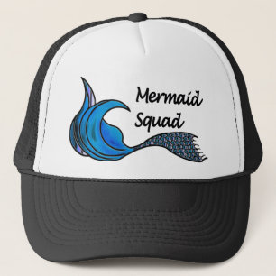 Casquette L'équipe de sirènes en bleu