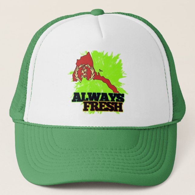 Casquette L'Érythrée toujours fraîche (Devant)