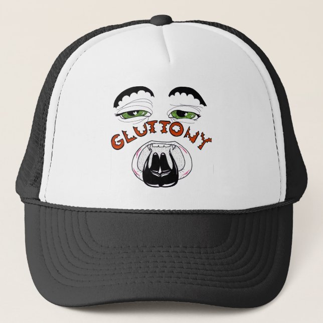 Casquette Les 7 Péchés Capitaux — La Gourmandise (Devant)