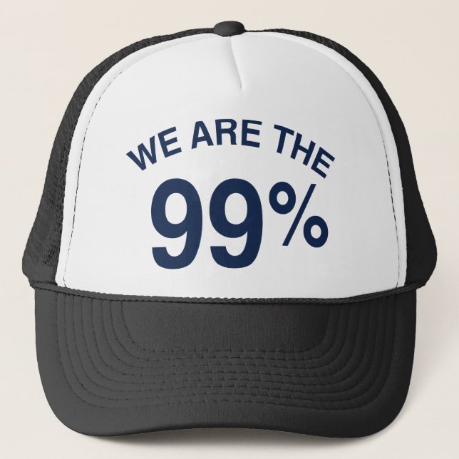Casquette Les 99% sont nous (Devant)