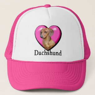 Casquette Les amateurs de Dachshund Valentines