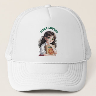 Casquette Les amateurs de pizzas