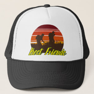 Casquette Les amis de camp sont les meilleurs amis