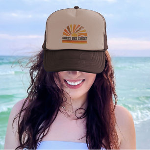 Casquette les années 70 Inpirée Retro Sunset Summer Sunrise