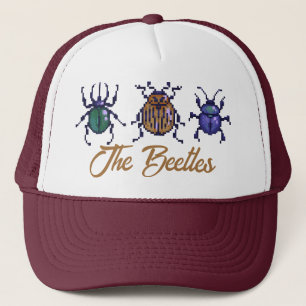 Casquette Les Beetles, l'art des pixels