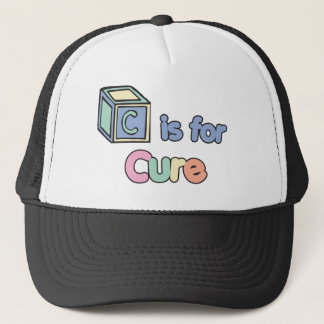 Casquette Les blocs C de bébé est pour le traitement