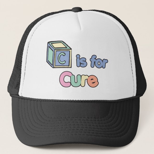 Casquette Les blocs C de bébé est pour le traitement (Devant)