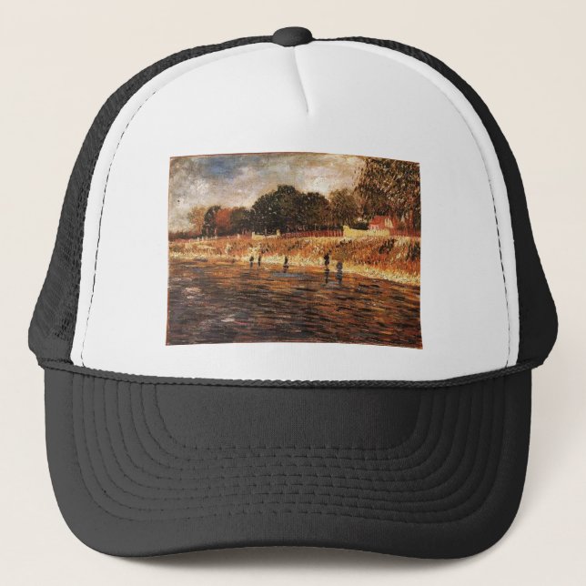 Casquette Les bords de Seine, Vincent van Gogh (Devant)