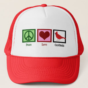Casquette Les cardinaux de l'amour pour la paix