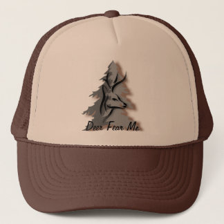 Casquette Les cerfs communs me craignent nature drôle