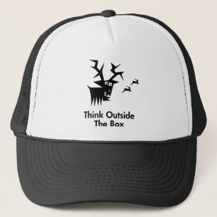 Casquette Les Cerfs Pensent Dehors De La Boîte