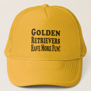 Casquette Les chiens d'arrêt d'or ont plus d'amusement !