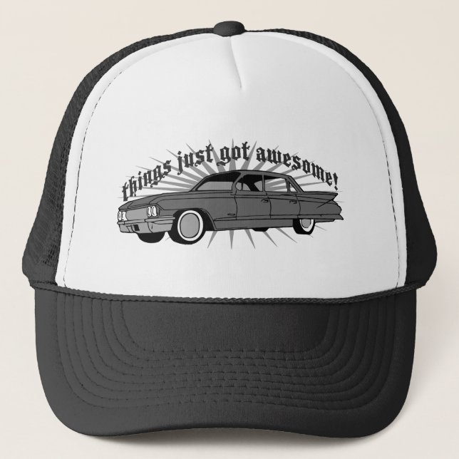 Casquette Les choses sont juste devenues impressionnantes ! (Devant)