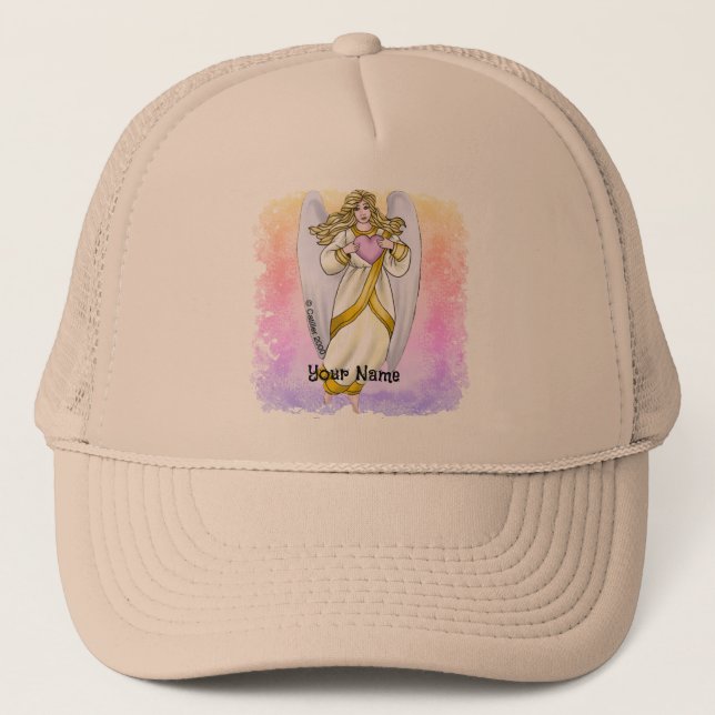 Casquette Les chrétiens croient aux anges (Devant)