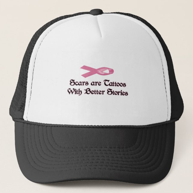 Casquette Les cicatrices sont des tatouages avec de (Devant)