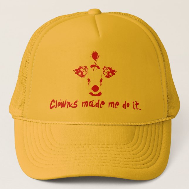 Casquette Les Clowns M'ont Fait Faire Ça (Devant)