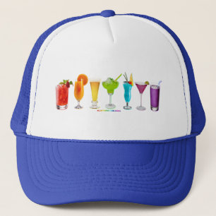 Casquette Les cocktails alcoolisés de SlipperyJoe pour la co