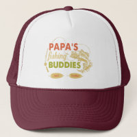 Les copains de pêche de Papa Noms personnalisés de
