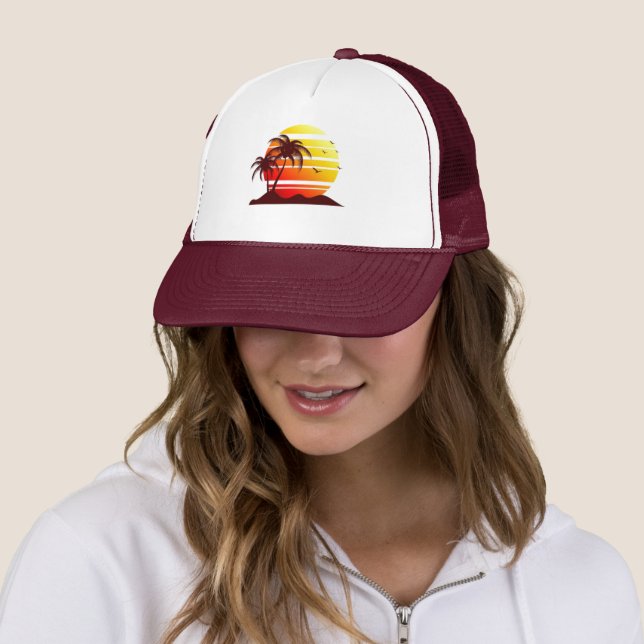 Casquette Les couchers du soleil sont une brise (En situation)