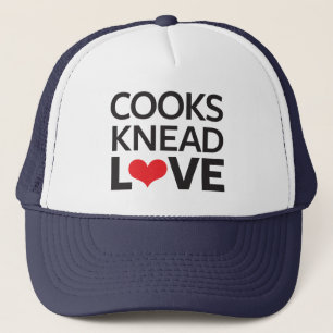 Casquette Les cuisiniers malaxent l'amour