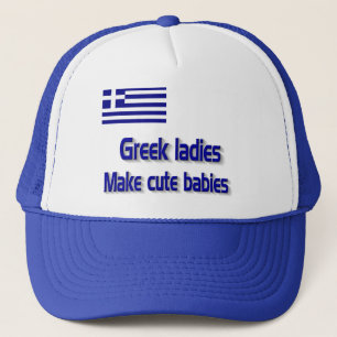 Casquette Les dames grecques rendent mignonnes
