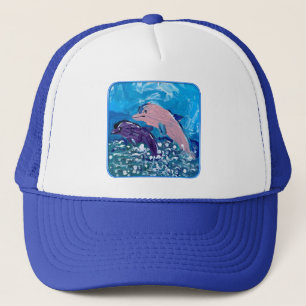 Casquette Les dauphins "L'art des enfants"