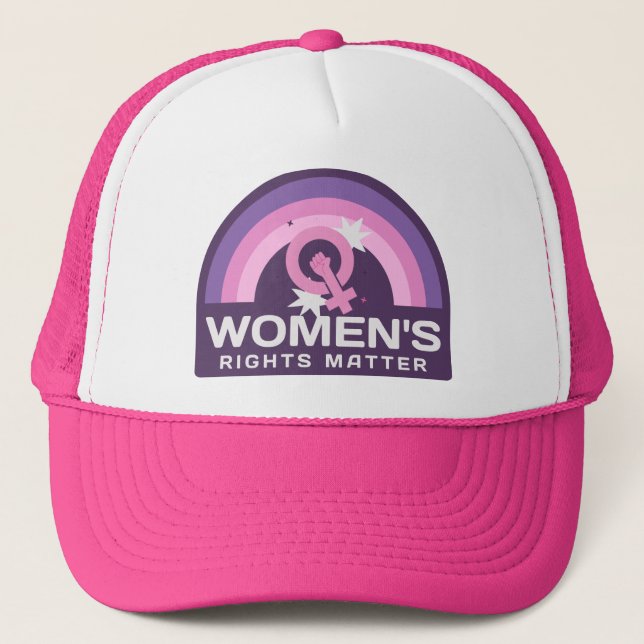 Casquette Les droits de la femme (Devant)