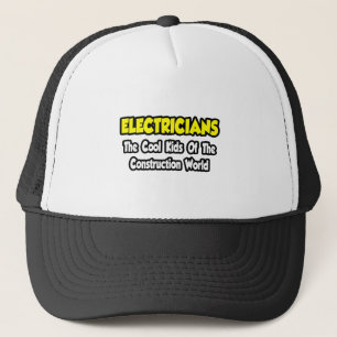 Casquette Les électriciens...Les enfants Cool du monde de l