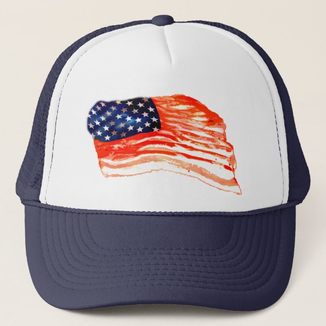 Casquette Les Etats-Unis du lard (Devant)
