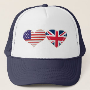 Casquette Les Etats-Unis et conception BRITANNIQUE de