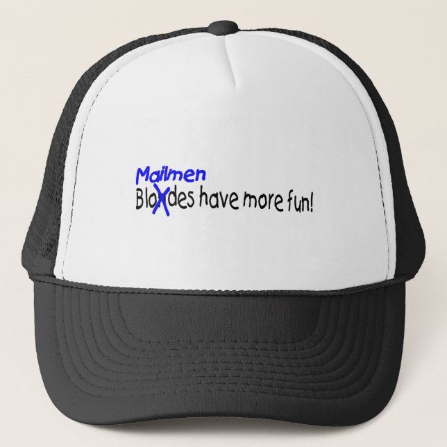 Casquette Les facteurs ont plus d'amusement (Devant)