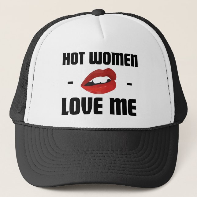 CASQUETTE LES FEMMES CHAUDES M'AIMENT (Devant)