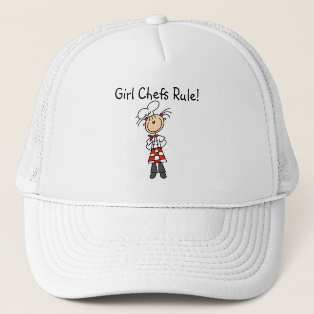Casquette Les filles chefs règnent (Devant)
