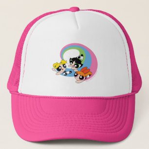 Casquette Les filles puissantes volent dans le ciel