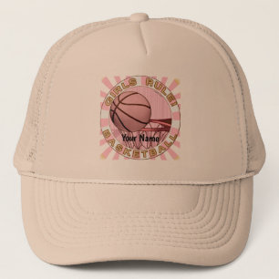 Casquette Les filles règnent sur le basket-ball