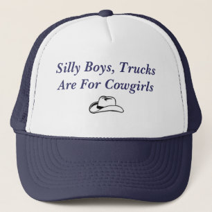 Casquette Les garçons idiots, camions sont pour des