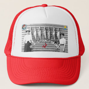 Casquette "Les garçons stupides, la pêche est pour les fille