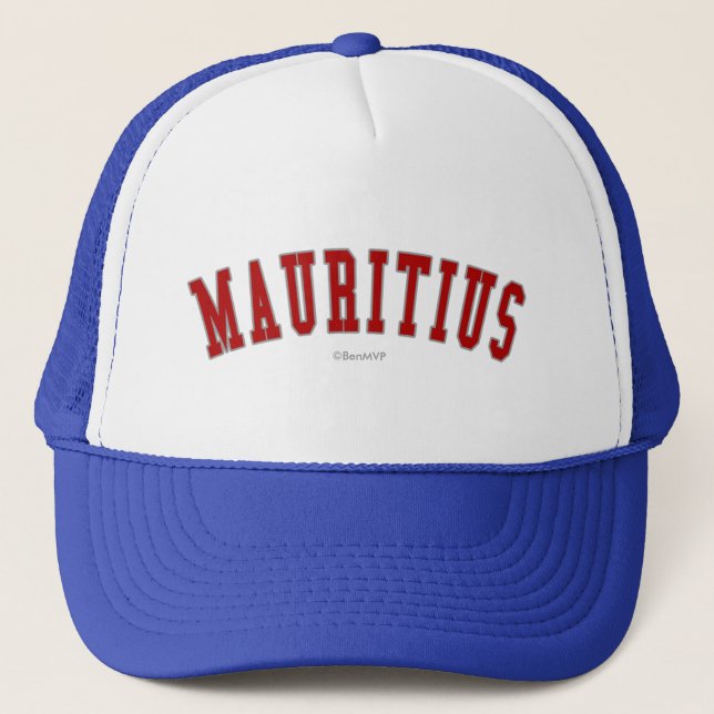 Casquette Les Îles Maurice (Devant)