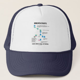 Casquette Les immunologistes connaissent l'activation des ce