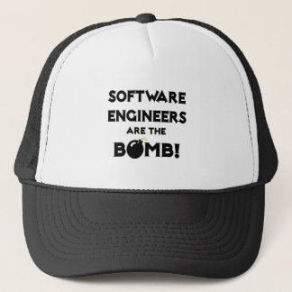 Casquette Les Ingénieurs Logiciels Sont La Bombe !